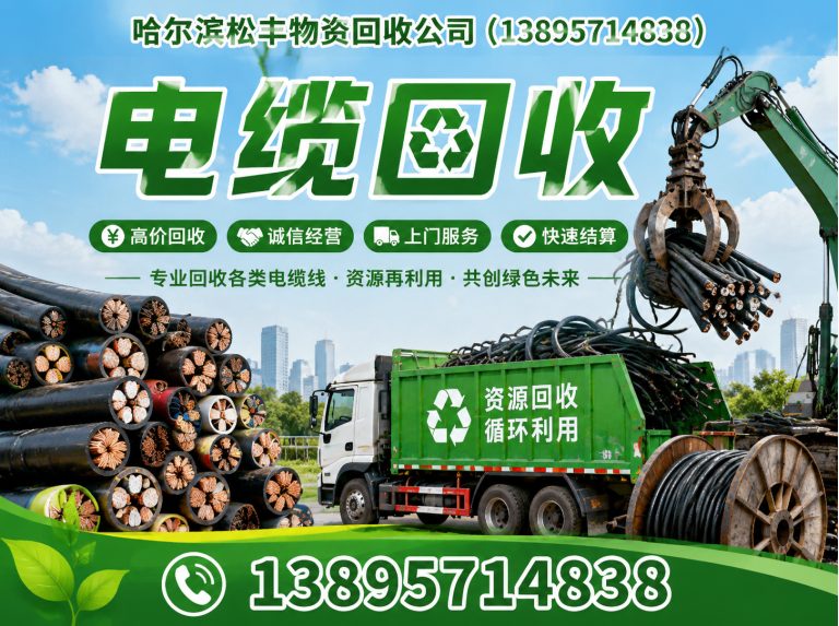 平房区哈尔滨物资回收展示图