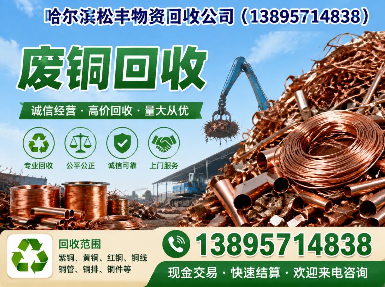 平房区废旧金属回收展示图